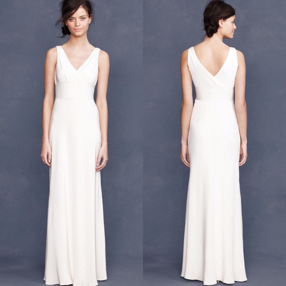J. Crew Dresses & Skirts - J. Crew Sophia Silk Wedding Gown